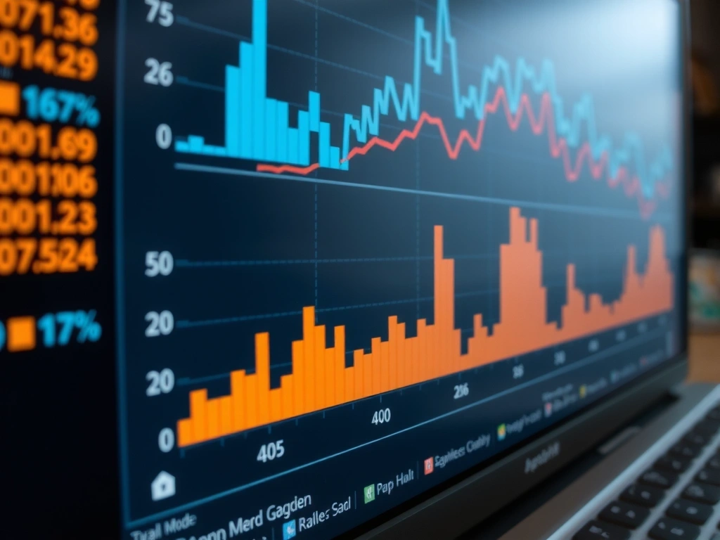 Detailed metrics dashboard visualization